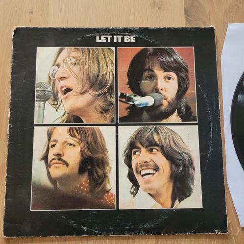 lp,The Beatles – Let It Be, Cd's en Dvd's, Vinyl | Rock, Gebruikt, Poprock, Ophalen of Verzenden