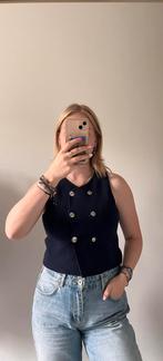 Zara gilet maat S, Kleding | Dames, Ophalen of Verzenden, Zo goed als nieuw, Maat 36 (S), Blauw