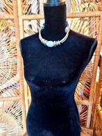 YatvaVintage: YV3810: Vintage 80's Necklace, Ophalen of Verzenden, Gebruikt, Zilver, Overige materialen