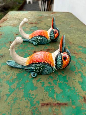 Vogel Wandhaken - Set van 2 beschikbaar voor biedingen