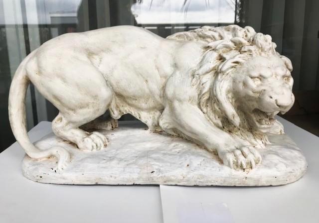 Leeuw Sculptuur naar Barye Terra Cotta 😍😎🤗👀👌, Antiek en Kunst, Kunst | Beelden en Houtsnijwerken, Ophalen of Verzenden