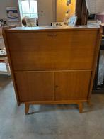 Vintage retro kastje / dressoir / klepbureau, Ophalen, Zo goed als nieuw, Vintage retro