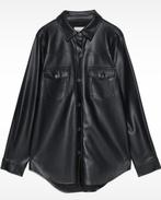 Leren - Overhemdblouse, Kleding | Heren, Overhemden, Ophalen of Verzenden, Zo goed als nieuw