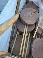 nog maar 84 st Nieuw flagstone staptegel boomstam rond steen, Ophalen, Overige typen, Nieuw, Natuursteen