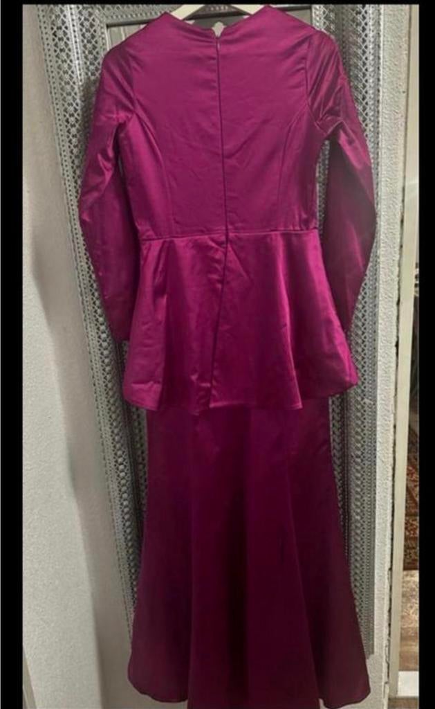 Elegante Avond-/Galajurk Maat 38/40, Maat 38/40 (M), Galajurk, Paars, Ophalen of Verzenden