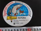 sticker hengelsport albatros natura veendam sportief vissen, Ophalen, Zo goed als nieuw