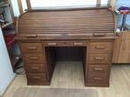 Oud cylinder bureau met stoel, Antiek en Kunst, Ophalen
