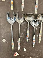 Boerenbont Bestekset - Kaasschaaf, Taartschep, Lepels, Ophalen of Verzenden