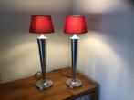 2 Brass & Boom aluminium staande schemerlampen, Huis en Inrichting, Ophalen of Verzenden, Zo goed als nieuw