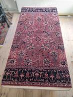 Antiek / vintage Persisch tafelkleed/ tapijt wol, Ophalen of Verzenden, Zo goed als nieuw, Rechthoekig, 50 tot 100 cm