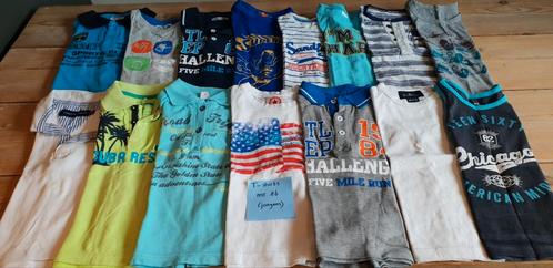 T-shirts mt. 104-110 (jongens) 14 stuks., Kinderen en Baby's, Babykleding | Maat 86, Gebruikt, Jongetje, Shirtje of Longsleeve