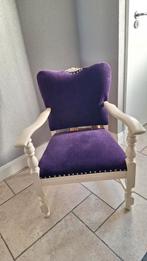 Mooie fauteuil in nette staat, Ophalen, Hout, Minder dan 50 cm, Zo goed als nieuw
