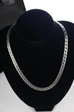 zware zilveren halsketting gourmet, Sieraden, Tassen en Uiterlijk, Kettingen, Ophalen of Verzenden, Zo goed als nieuw, Zilver