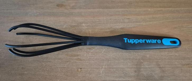 Tupperware garde - soepele klopper Zwart met blauw NIEUW, Huis en Inrichting, Keuken | Tupperware, Nieuw, Overige typen, Blauw