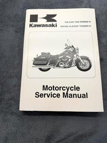 Kawasaki Vulcan 1500 Service Manual beschikbaar voor biedingen