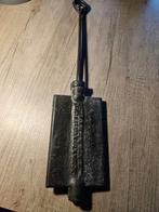 Prachtig antiek wafelijzer voor hosties met mooie bibeltext, Antiek en Kunst, Ophalen of Verzenden