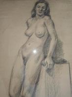 Harrie Kuyten  Conte Krijt tekening, Ophalen