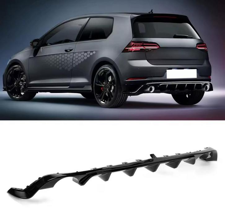 TCR Diffuser voor Golf 7.5 – Beste Kwaliteit, Auto diversen, Tuning en Styling, Verzenden