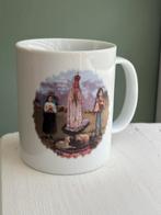 Beker Fatima Portugal Religie, Ophalen of Verzenden, Zo goed als nieuw, Porselein, Kop en/of schotel