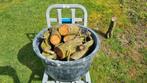 Pruimenboom hout  per kuip, Tuin en Terras, Ophalen of Verzenden, Blokken, Overige houtsoorten
