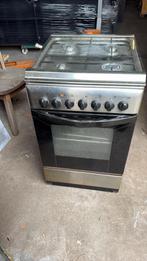 Gasfornuis met oven, Witgoed en Apparatuur, Fornuizen, Zo goed als nieuw, Gas, Vrijstaand, 85 tot 90 cm