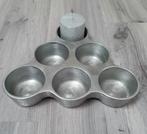 6 kaarsen plateau - Voor grote kaarsen, Huis en Inrichting, Ophalen of Verzenden, Overige materialen, Minder dan 25 cm