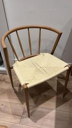 Eikenhouten eetstoelen te koop, 6 stuks, Huis en Inrichting, Ophalen of Verzenden, Zo goed als nieuw, Bruin, Vijf, Zes of meer stoelen