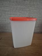 Tupperware diepvriesdoos met Oranje deksel 1,4L, Huis en Inrichting, Keuken | Tupperware, Ophalen of Verzenden, Nieuw, Oranje