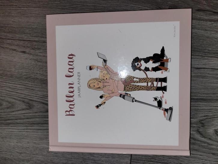 Kim jacobs, ballen laag jaarplanner, Boeken, Overige Boeken, Zo goed als nieuw, Ophalen of Verzenden