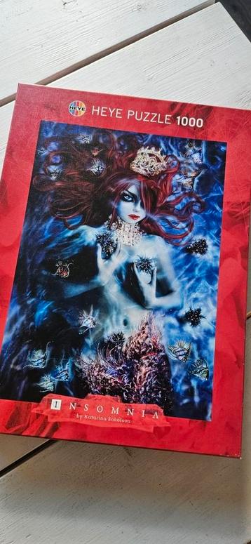 Puzzel zeemeermin  Insomnia Katarina Sokolova Heye puzzels beschikbaar voor biedingen