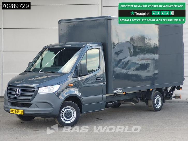 Mercedes Sprinter 316 CDI Laadklep Bakwagen Airco Camera MBU, Auto's, Bestelauto's, Bedrijf, Te koop, Airconditioning, Centrale vergrendeling