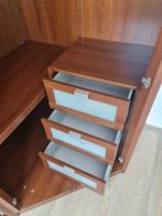 Hoekkledingkast, veel planken, lades, spiegel. Leveren mgl., 200 cm of meer, Ikea, Met klep(pen), Ophalen of Verzenden