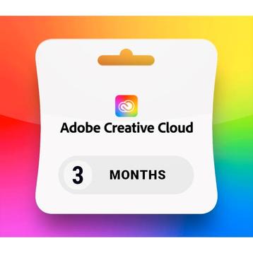Adobe Creative Cloud - 3 maanden beschikbaar voor biedingen