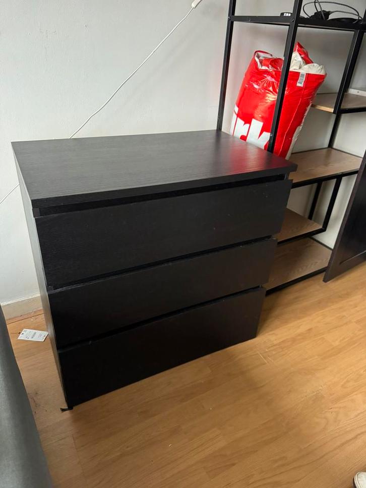 IKEA MALM ladekast, Huis en Inrichting, Kasten | Ladekasten, Zo goed als nieuw, Minder dan 100 cm, 50 tot 100 cm, 25 tot 50 cm