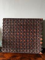 Grote batikstempel, textielstempel patroonstempel van hout, Antiek en Kunst, Ophalen of Verzenden