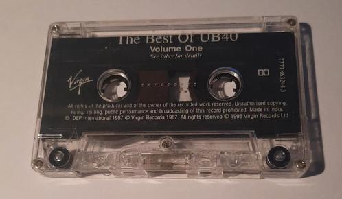 The Best of UB40 Volume One Cassette bandje, Cd's en Dvd's, Cassettebandjes, Gebruikt, Origineel, Pop, 1 bandje, Ophalen of Verzenden