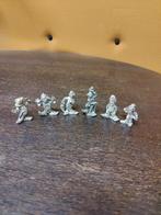 Vintage Lood/Tinnen Miniatuur Clowns Beeldjes Set (8 stuks), Verzamelen, Beelden en Beeldjes, Ophalen of Verzenden, Zo goed als nieuw