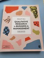 Qualitative Research in Business & Management, Boeken, Studieboeken en Cursussen, Ophalen of Verzenden, Zo goed als nieuw