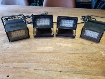 4 verschillende kleuren stroboscopen beschikbaar voor biedingen