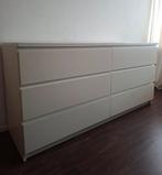 Malm ladekast met 6 lades Ikea, Ophalen, 5 laden of meer, 50 tot 100 cm, Zo goed als nieuw