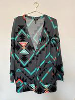 Nollie M vest grafische print driehoeken Aztec jacquard egf, Kleding | Dames, Maat 38/40 (M), Ophalen of Verzenden, Zo goed als nieuw