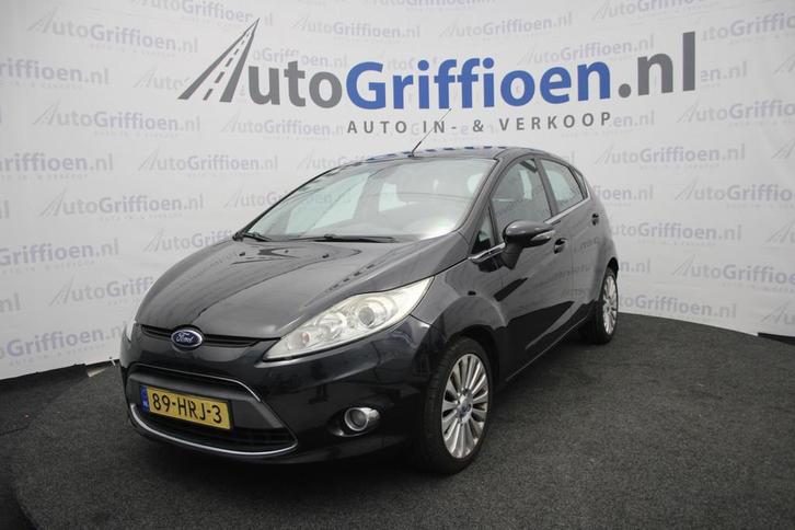 Ford Fiesta 1.25 Titanium nette 5-deurs met klima (bj 2009), Auto's, Ford, Bedrijf, Te koop, Fiësta, Airbags, Airconditioning