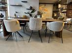 6x stoel - 6 eetkamerstoelen - set stoelen - stoelen 6x, Ophalen, Nieuw, Vijf, Zes of meer stoelen, Stof