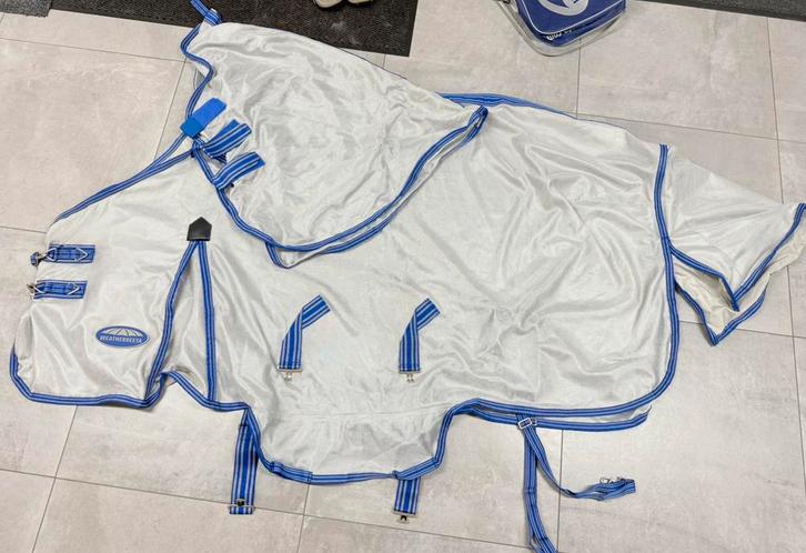 Weatherbeeta vliegendeken comfitec airflow + hals 185cm, Dieren en Toebehoren, Paarden en Pony's | Dekens en Dekjes, Zo goed als nieuw