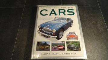 Boek - The World Encyclopedia of Cars (1998, hardcover) beschikbaar voor biedingen