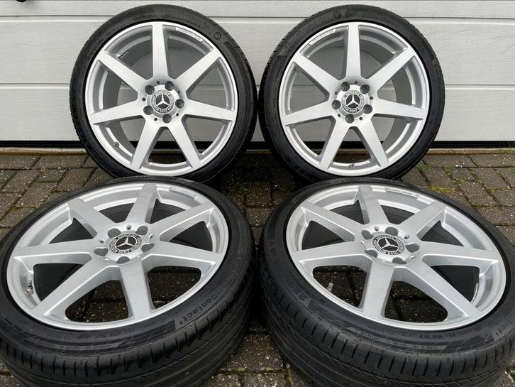 18 Inch Originele Mercedes AMG Velgen 225/40/18 5x112 !!!, Auto-onderdelen, Banden en Velgen, Banden en Velgen, Zomerbanden, 18 inch