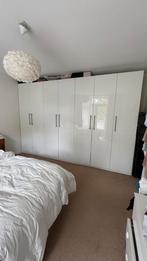 Kledingkast ikea wit, Ophalen, Gebruikt, Kunststof, 200 cm of meer