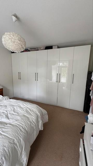 Kledingkast ikea wit beschikbaar voor biedingen