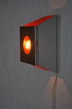 Wandlampje, koperkleurig, Ophalen of Verzenden, Gebruikt