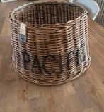 Riviera maison rattan lampenkap, Bruin, Rond, Ophalen of Verzenden, Landelijk